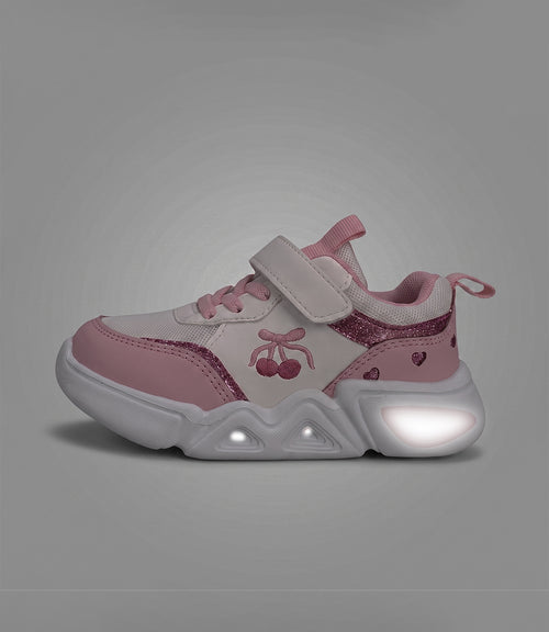 Zapatilla bebé con luces