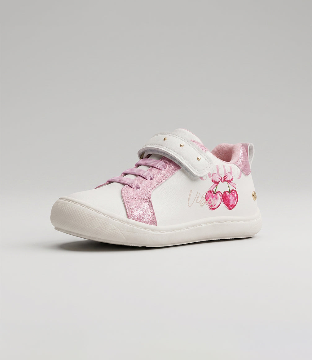 Zapatilla bebé con cherry