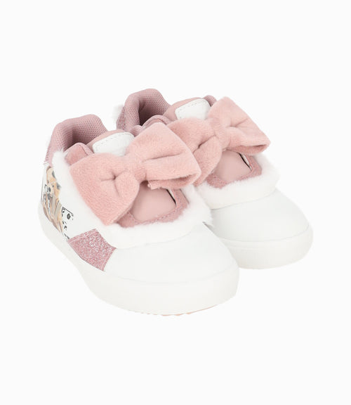 Zapatilla bebé niña con lazo