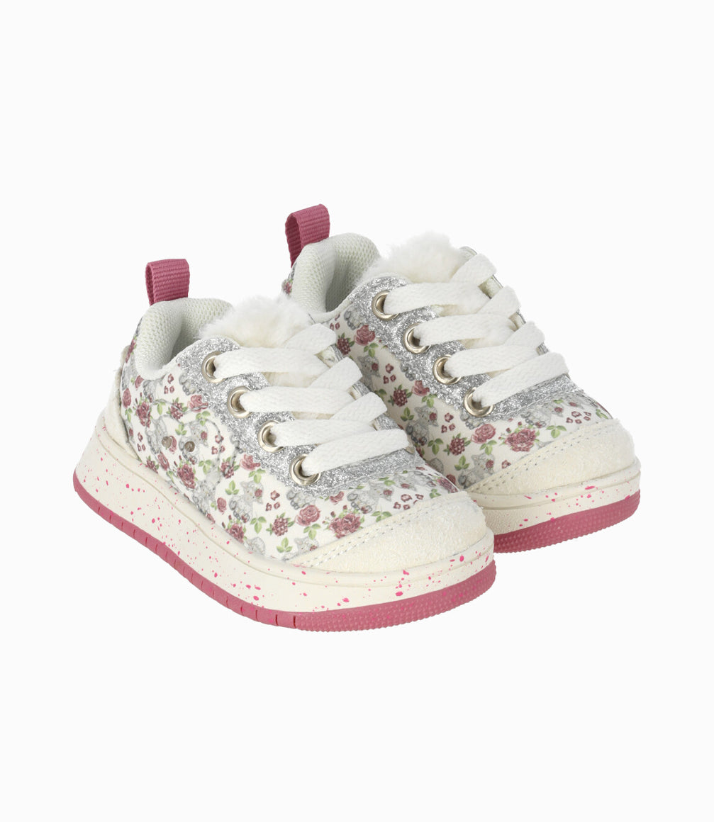Zapatilla bebé niña con luces