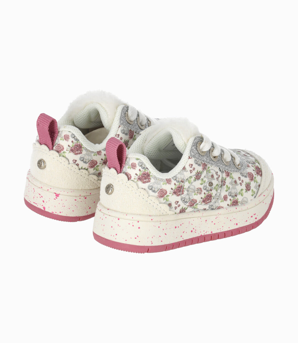 Zapatilla bebé niña con luces