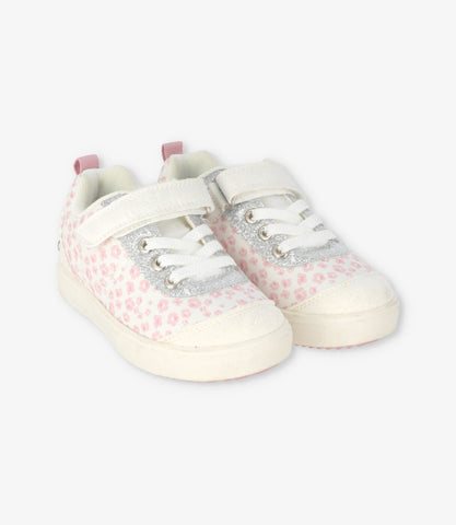 Zapatilla bebé con flores