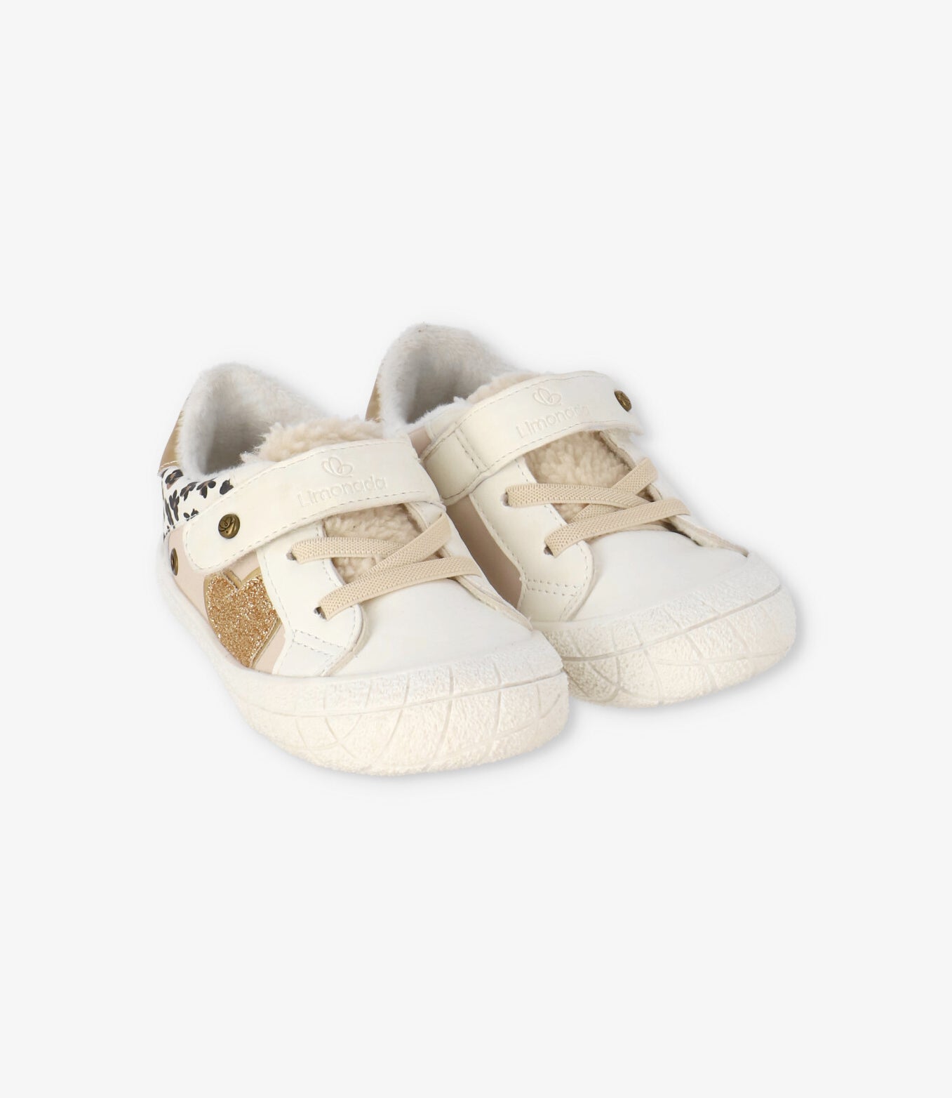 Zapatilla bebé animal print 19 / Blanco