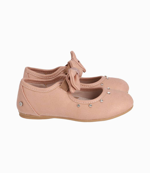 Bailarina Bebé Con Cristales y Lazo