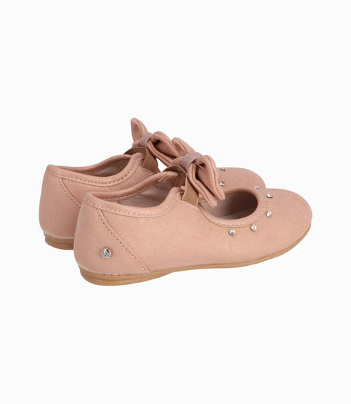 Bailarina Bebé Con Cristales y Lazo