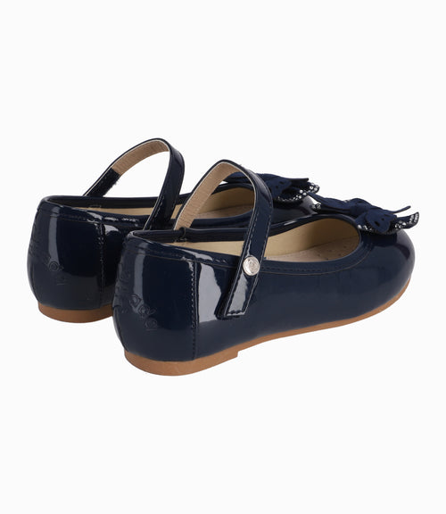 Bailarina Charol Bebé Con Lazo