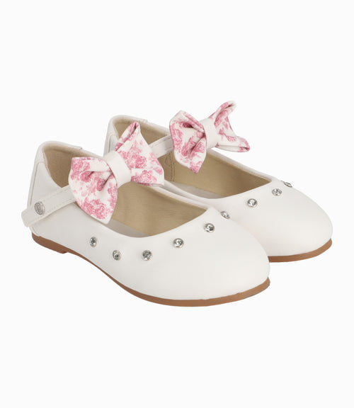 Bailarina Bebé Con Lazo 19 / Crudo