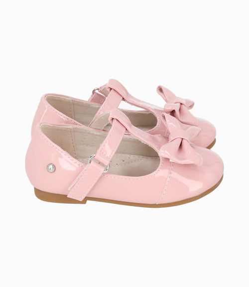 Bailarina bebé con lazo 19 / Rosado