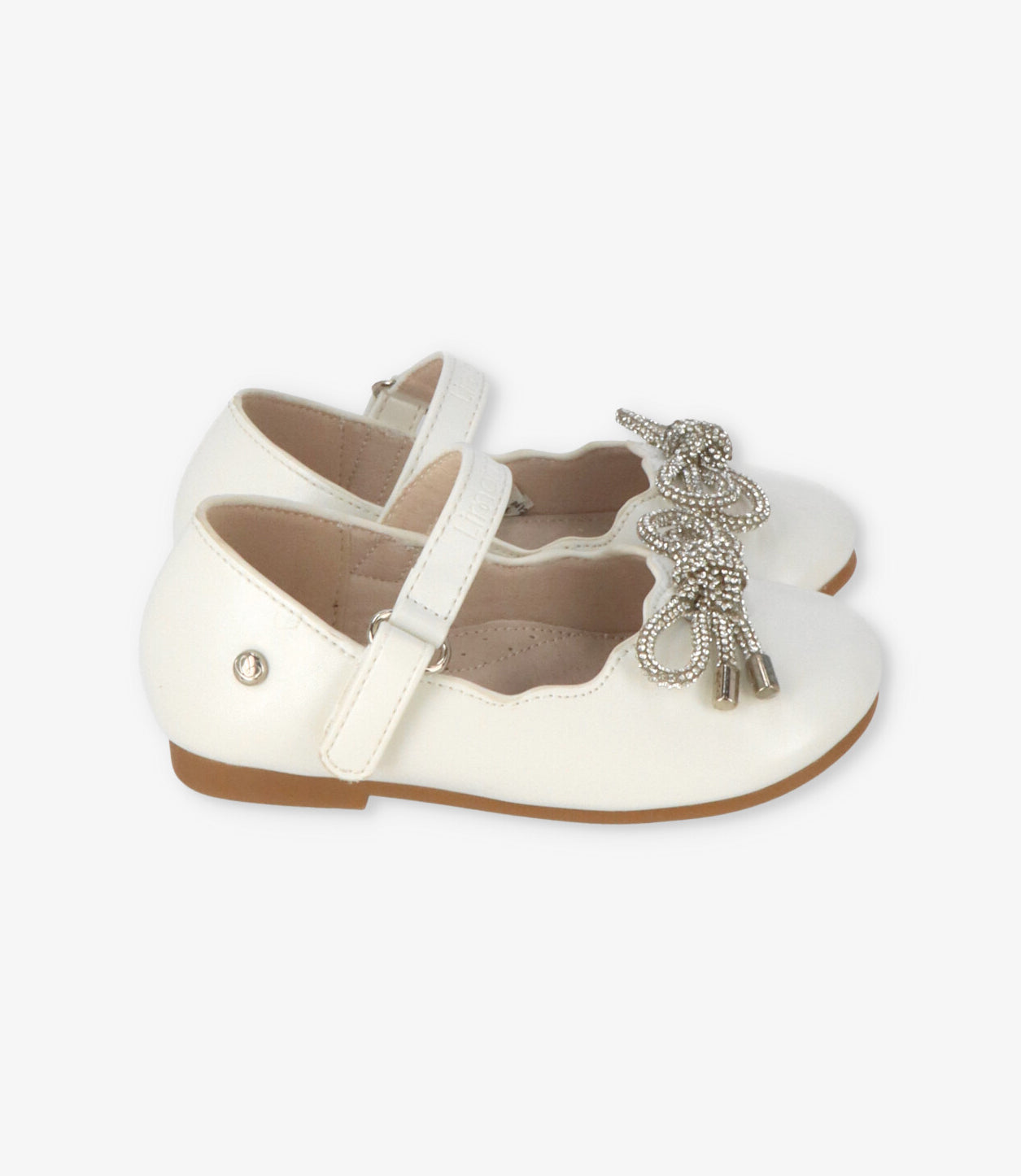 Bailarina bebé con lazo 19 / Blanco