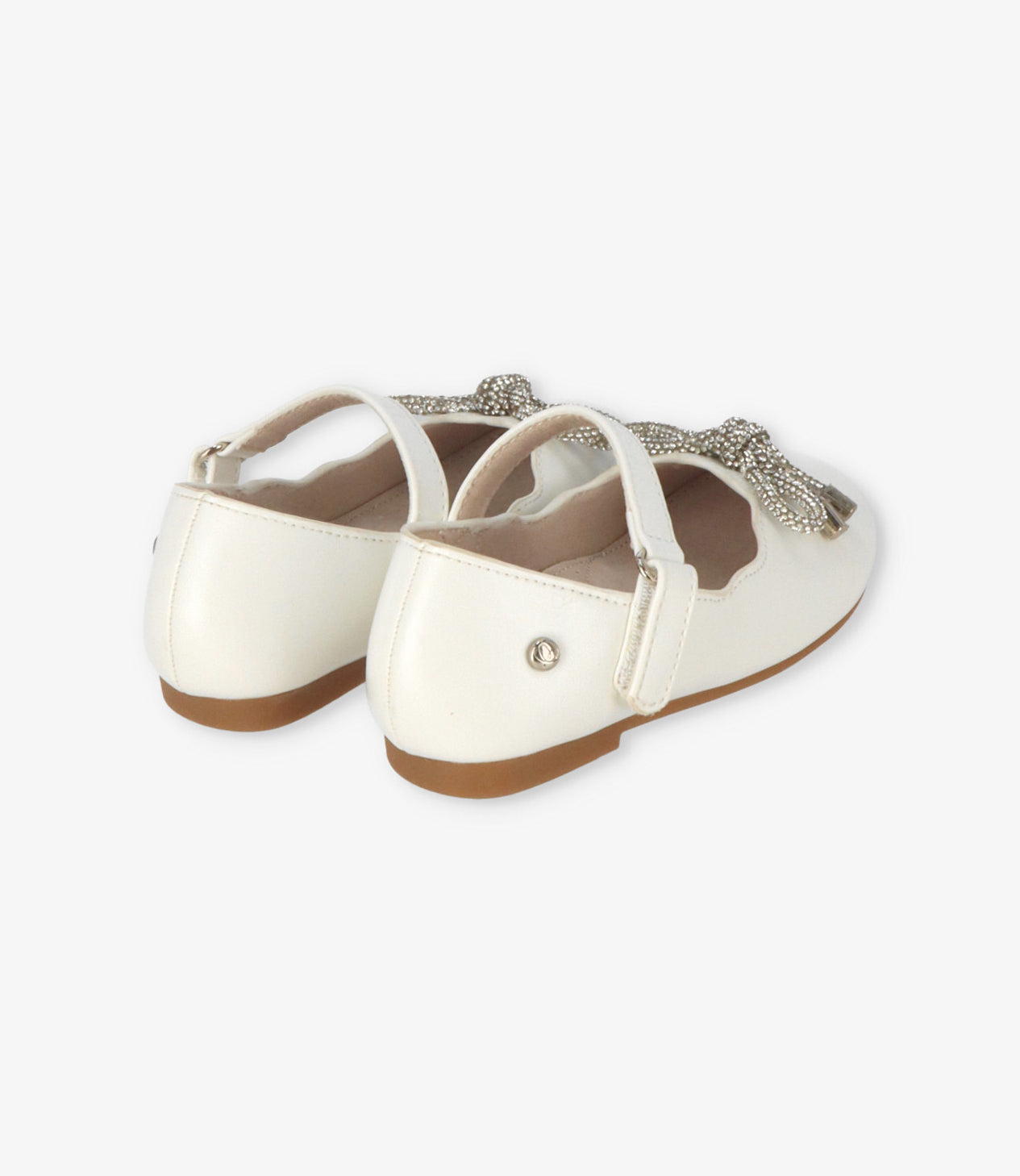 Bailarina bebé con lazo 19 / Blanco