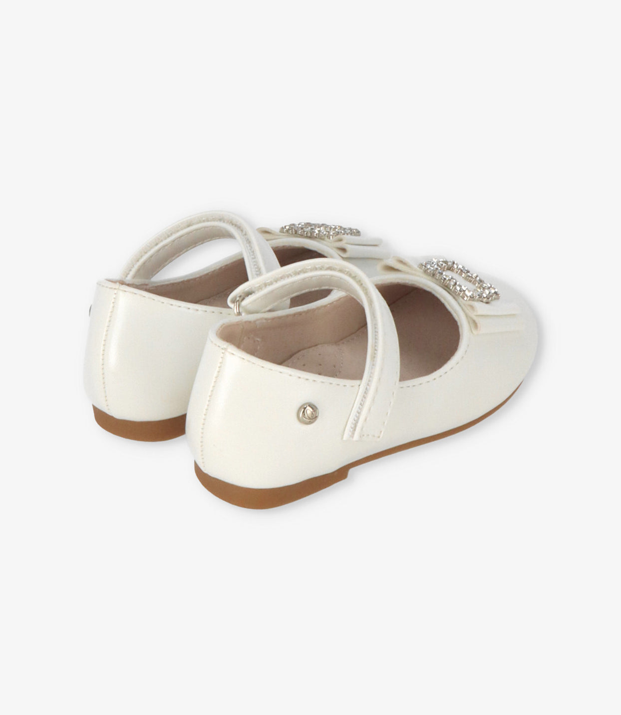 Bailarina bebé con lazo 19 / Blanco