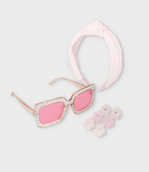 Lente niña con accesorios Talla única / Rosado
