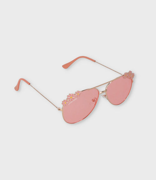 Lente niña aviadores Talla única / Rosado