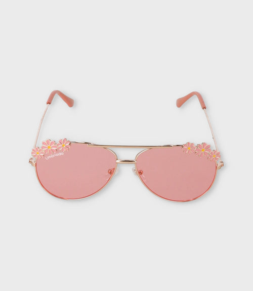 Lente niña aviadores Talla única / Rosado