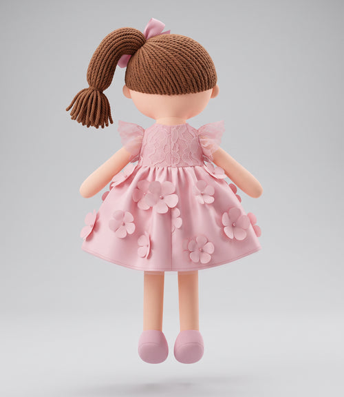 Muñeca niña con vestido Talla única / Varios