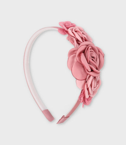 Cintillo niña con flores