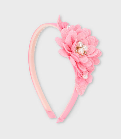 Cintillo niña con flores