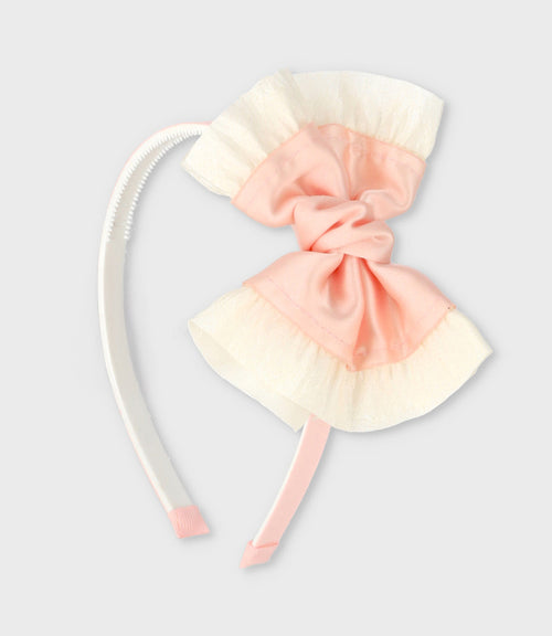 Cintillo niña con lazo Talla única / Rosado