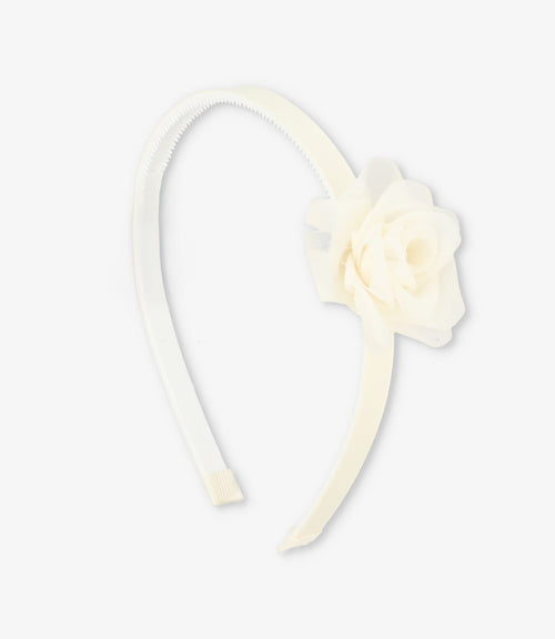 Cintillo niña con rosa