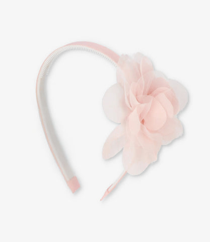 Cintillo niña con rosa