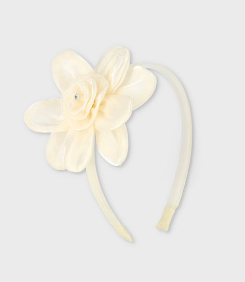 Cintillo niña con flor