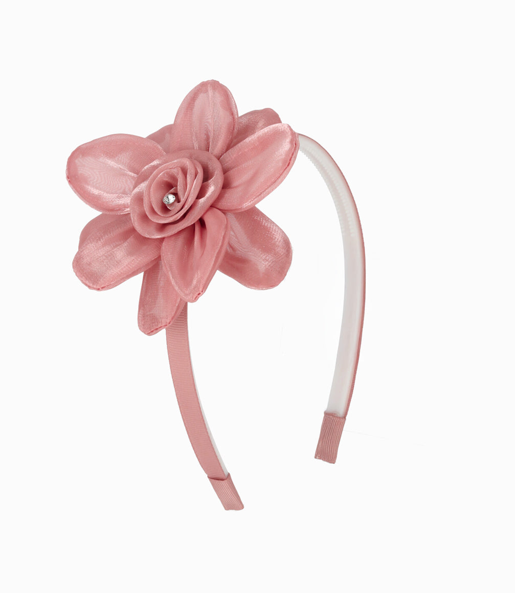 Cintillo niña con flor