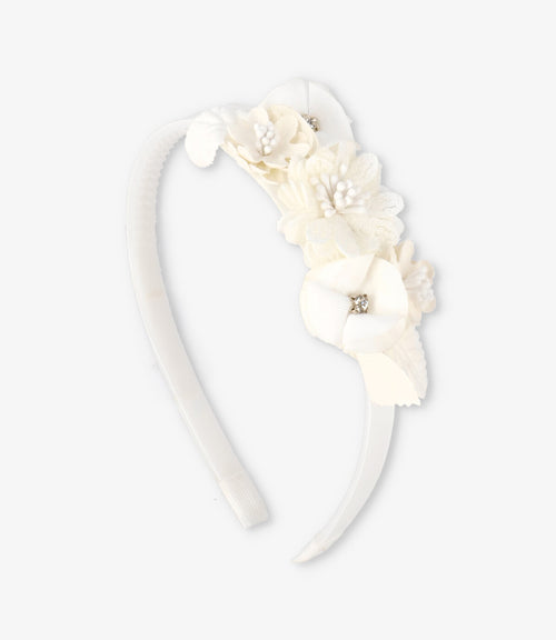 Cintillo niña con flores