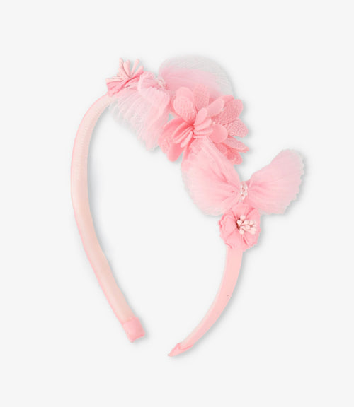 Cintillo niña con flores