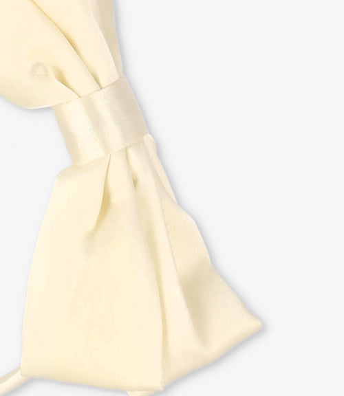 Cintillo niña con lazo Talla única / Crudo
