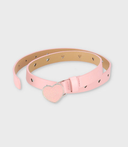 Cinturón niña con hebilla de corazón