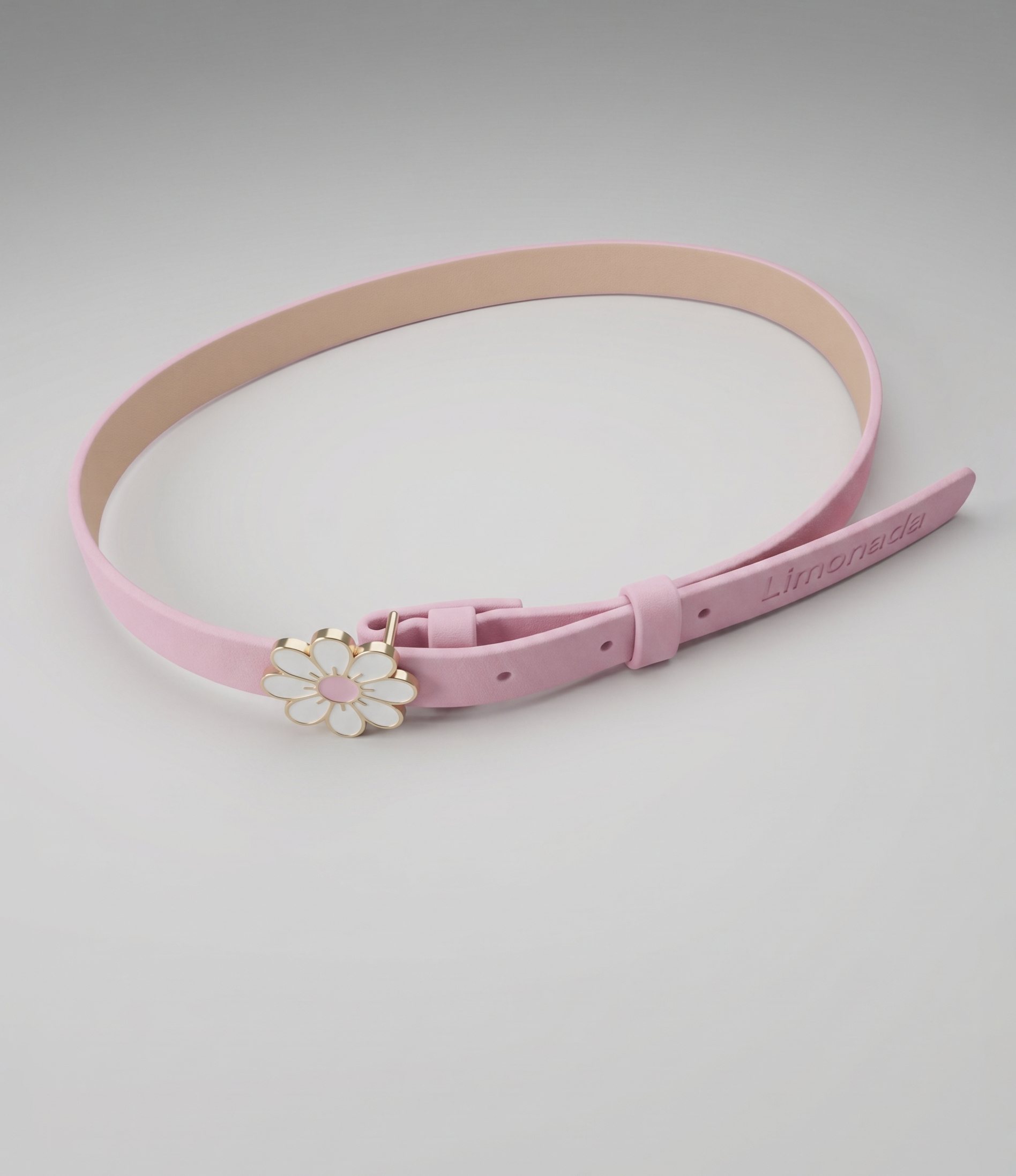 Cinturón niña con flor 1-4 años / Rosado