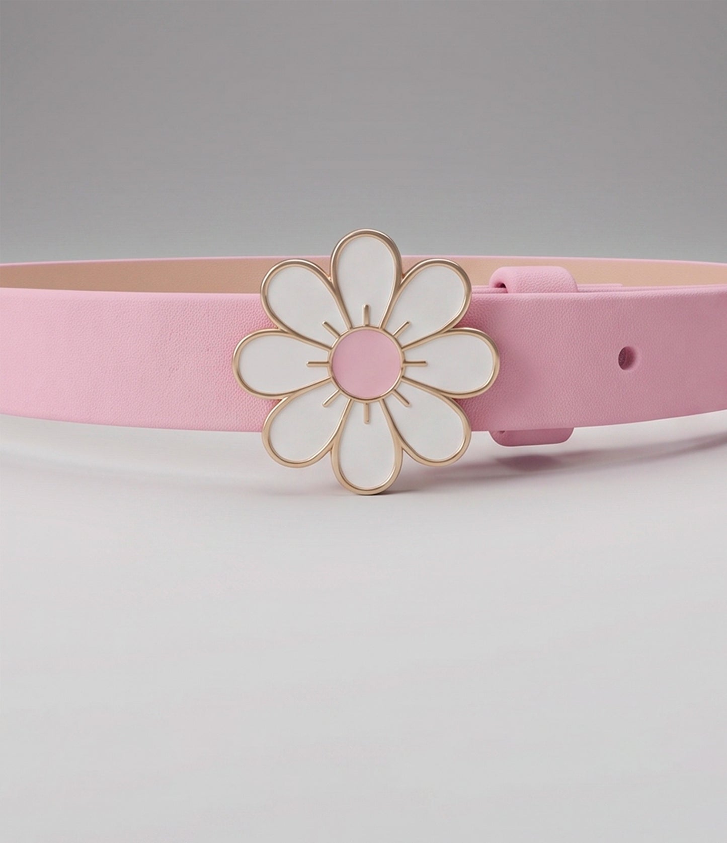 Cinturón niña con flor 1-4 años / Rosado
