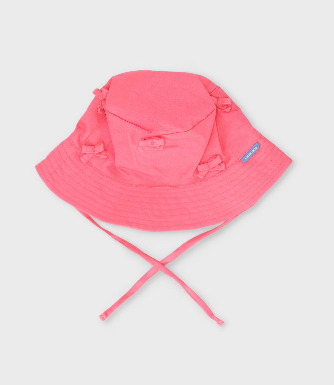 Gorro niña bucket 0-1 años / Coral
