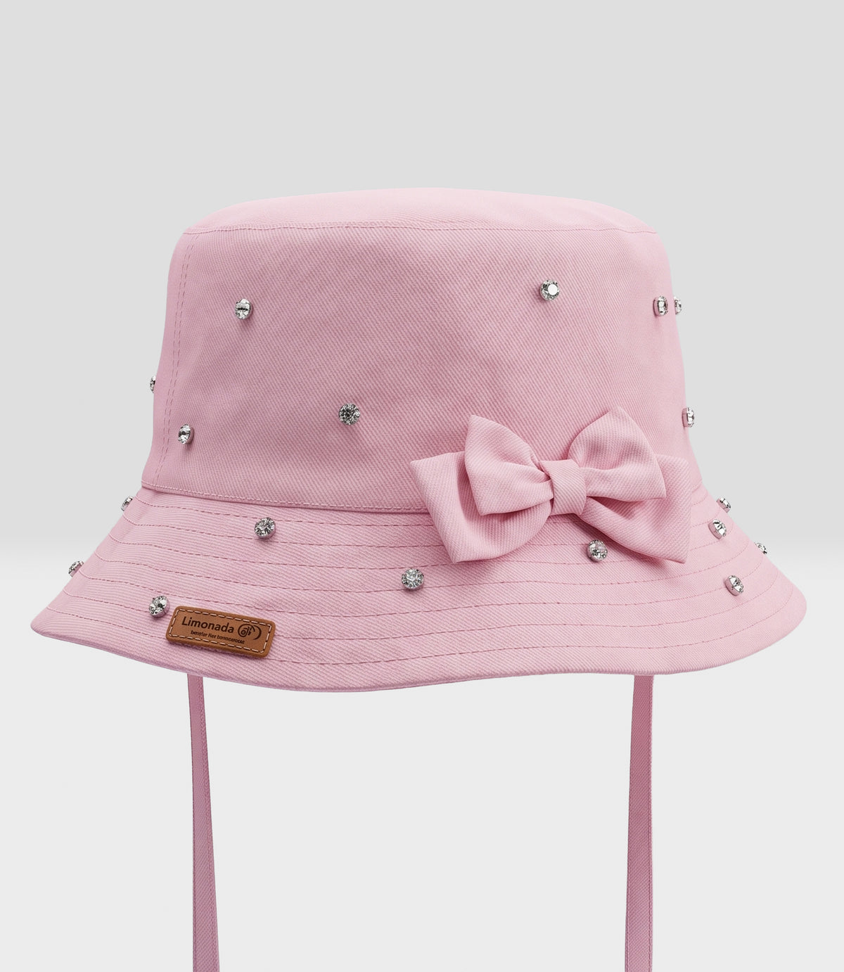 Gorro niña bucket con brillos
