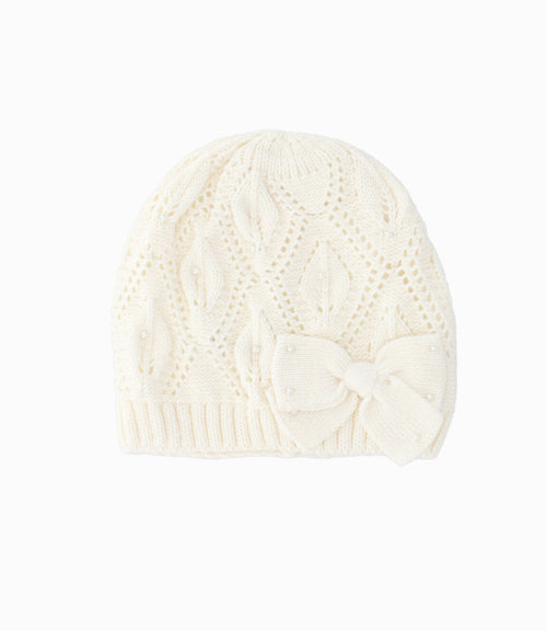 Gorro niña tejido