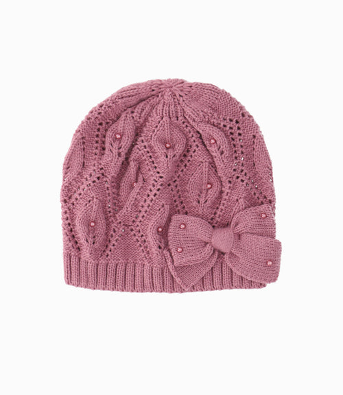 Gorro niña tejido