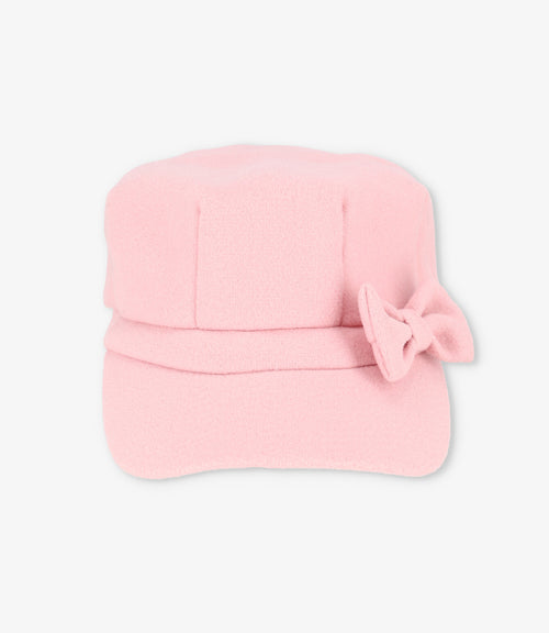 Gorro niña boina 0-1 años / Palo Rosa