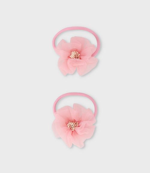 Collet niña con flores Talla única / Rosado