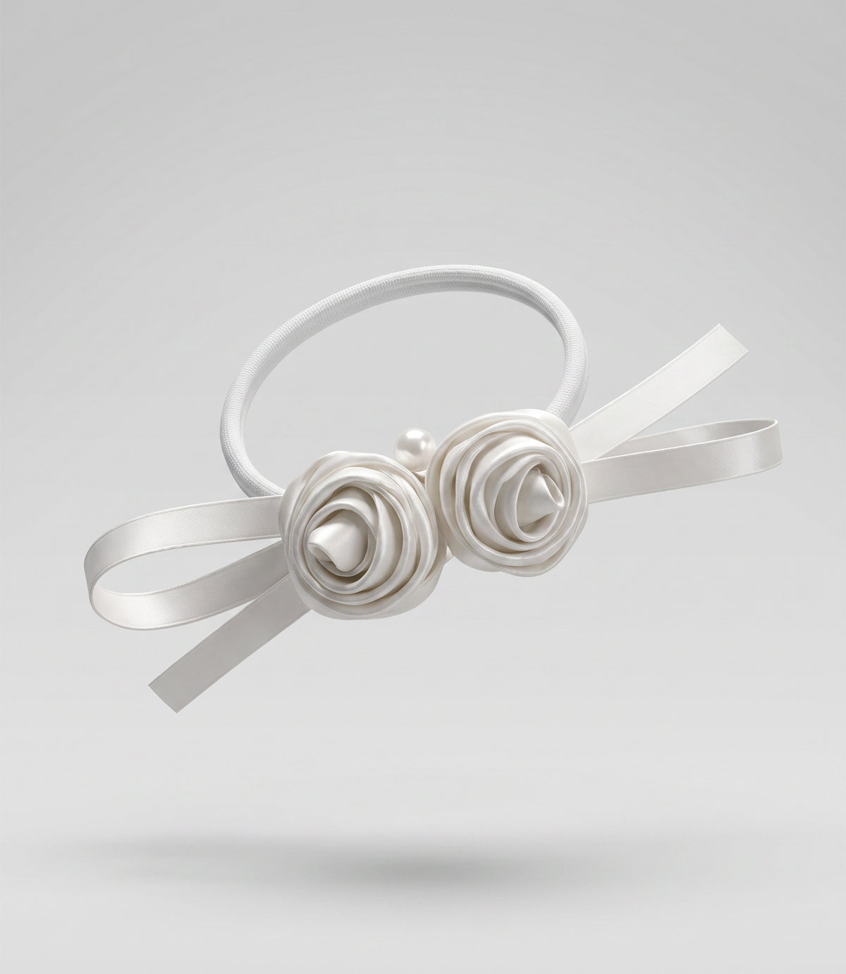 Collet niña con flor Talla única / Coral