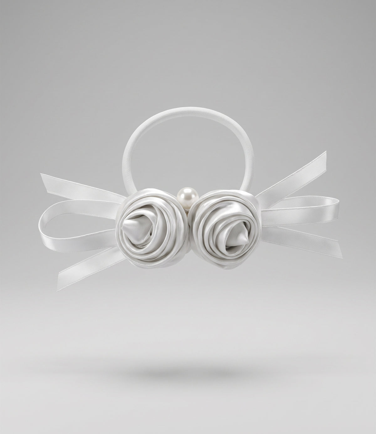 Collet niña con flor Talla única / Coral
