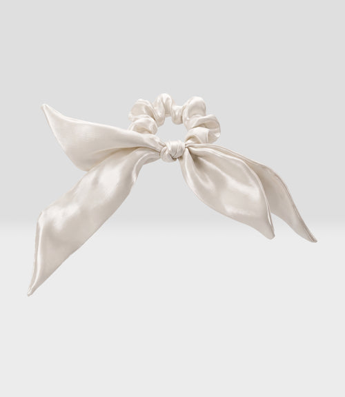 Collet niña con lazo Talla única / Crudo