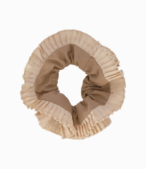 Collet niña scrunchie Talla única / Café
