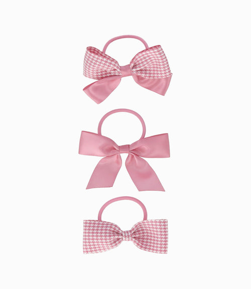 Collet niña con lazo Talla única / Rosado
