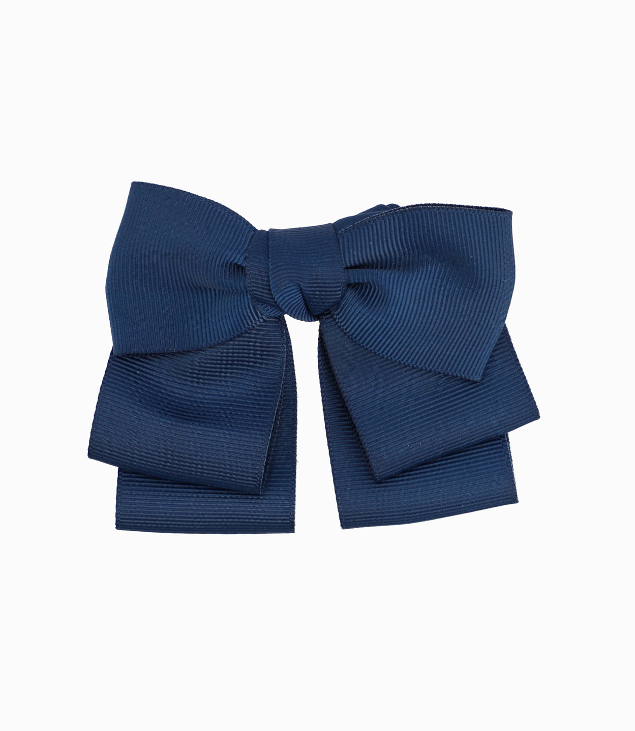 Pinche Niña Con Lazo Talla Única / Azul Marino