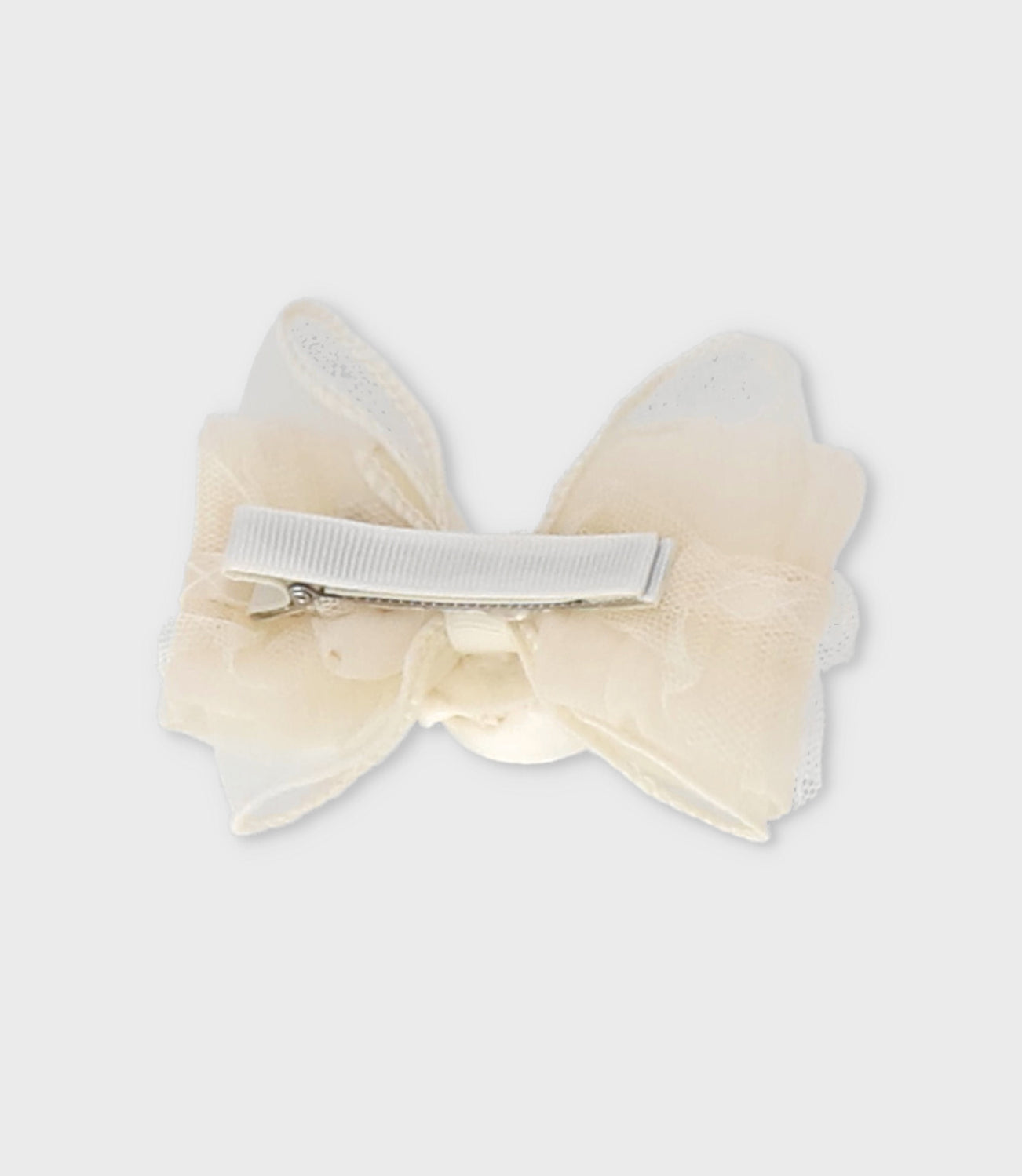 Pinche niña lazo Talla única / Blanco