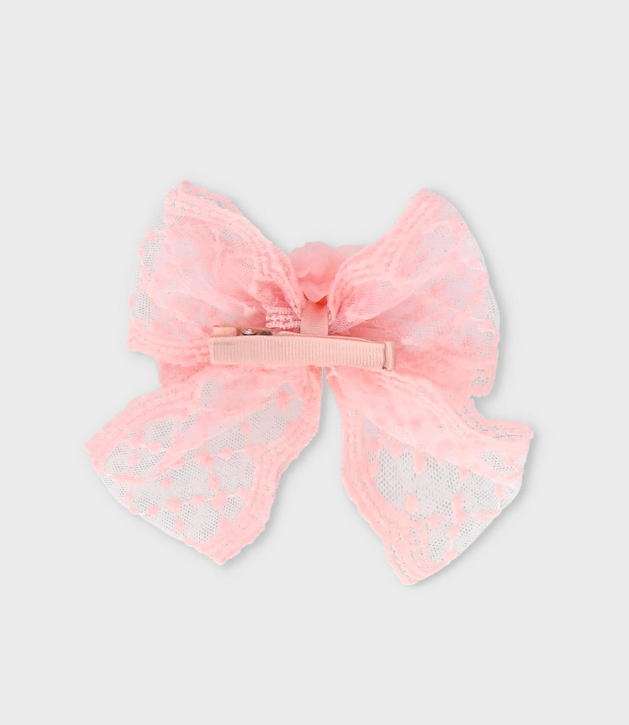 Pinche niña lazo Talla única / Rosado