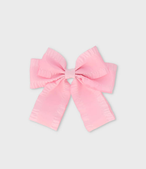 Pinche niña lazo Talla única / Rosado