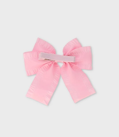 Pinche niña lazo Talla única / Rosado