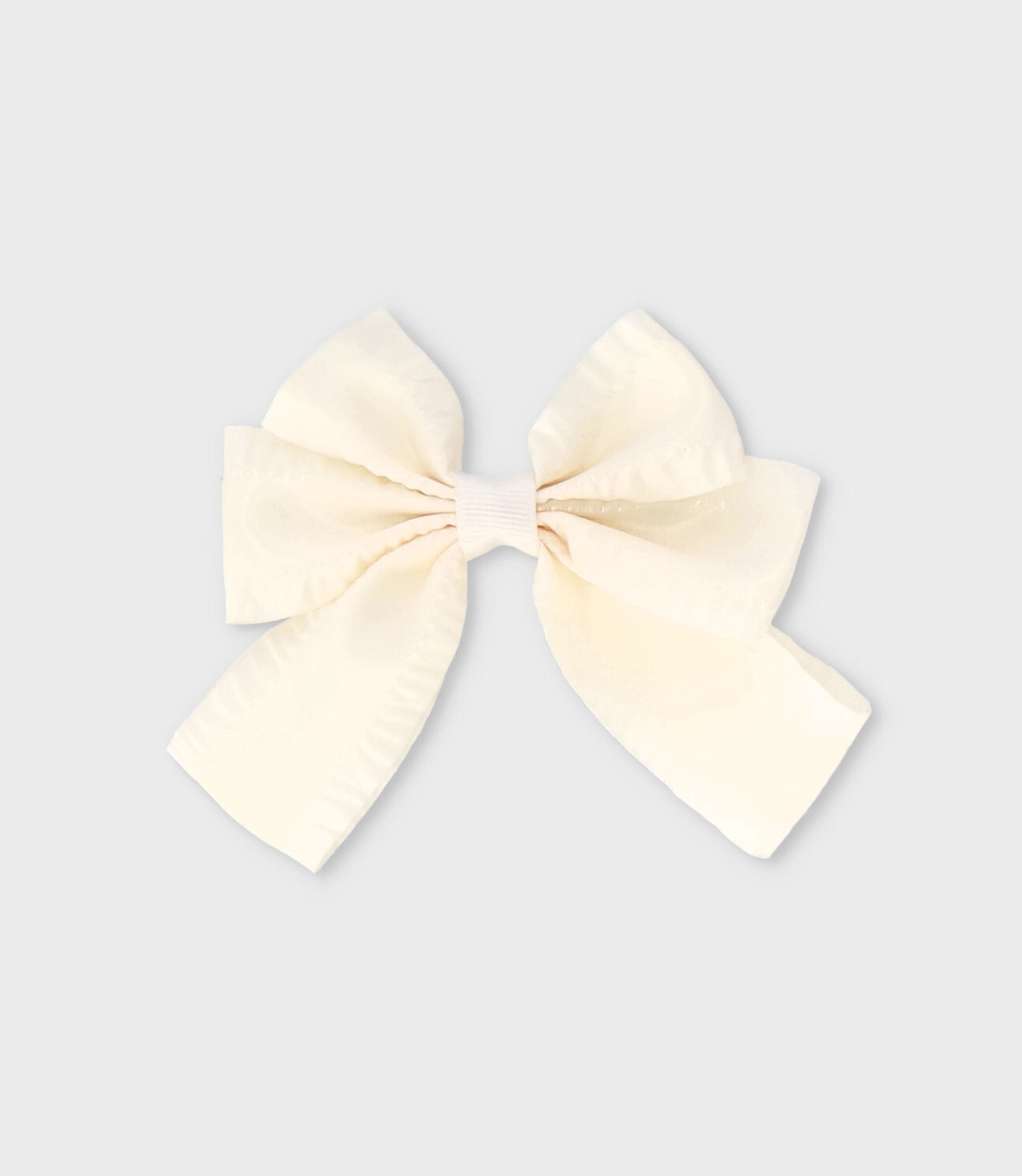 Pinche niña lazo Talla única / Blanco