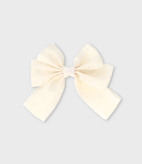 Pinche niña lazo Talla única / Blanco